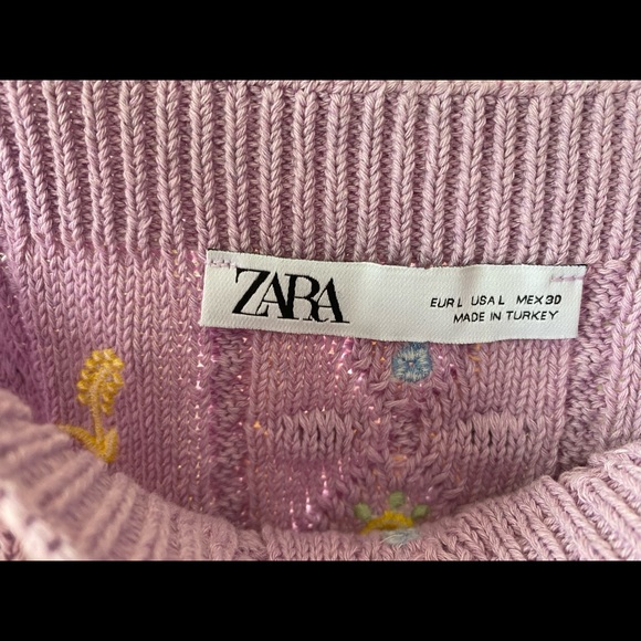 Zara knitted crop top - Picture 3 of 3